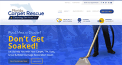 Desktop Screenshot of floridacarpetrescue.com